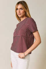 Bikini Stripe Top