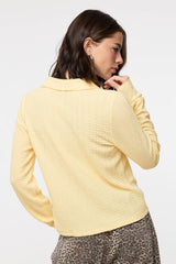 Textured Daisy Top