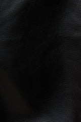 Oversize Faux Leather Blazer