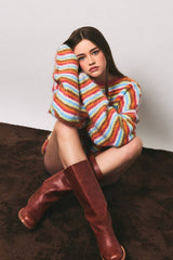 Cozy Season Chunky Stripe Sweater