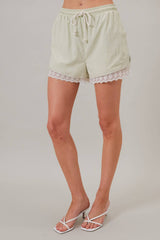 Lace Track Short