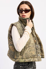Duck Season Camo Puffer Vest