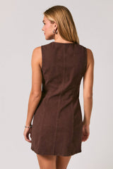 The Betsy Bow Button Down Dress