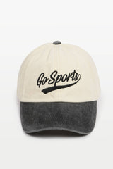 Gameday GO SPORTS embroidery Two Tone Baseball Cap