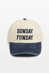 GAME DAY SUNDAY FUNDAY Two-Tone Baseball Cap