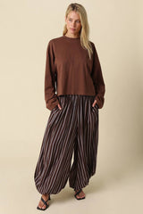 Nellie Long Sleeve Crew Neck Tee