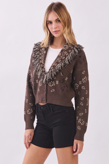 Wanderlust Boho Knit Cardigan