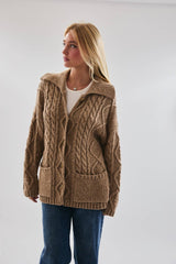 The Greta Oversized Pocket Cardigan