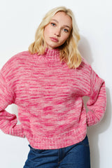Finn Pink Turtleneck