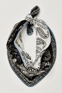 Carmen Knitted Triangle Scarf