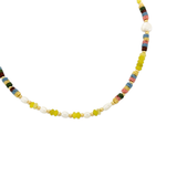 Lime Beaded Necklace