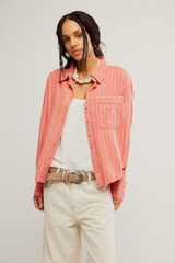 Striped Linen Laurel Shirt