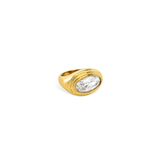 East West Bezel Ring