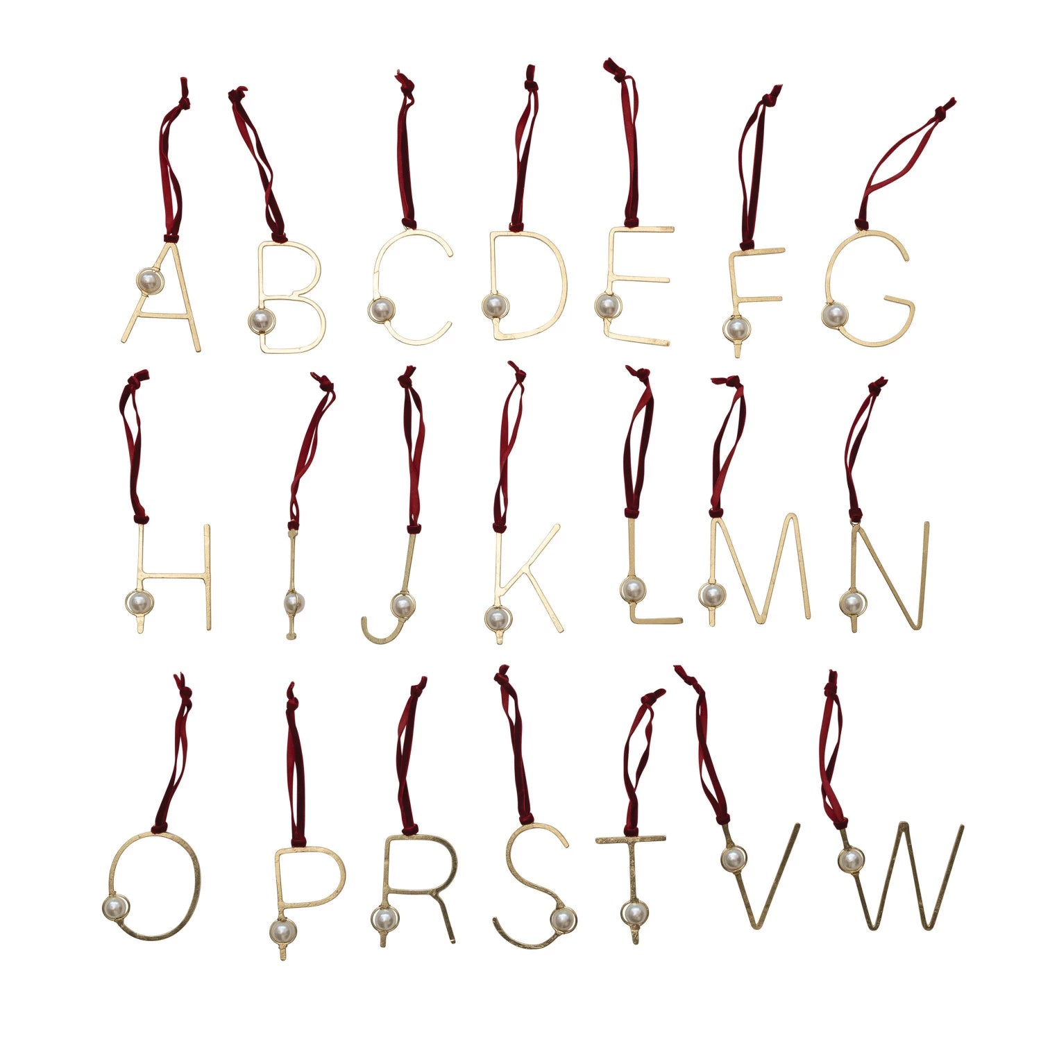 Alphabet ornament