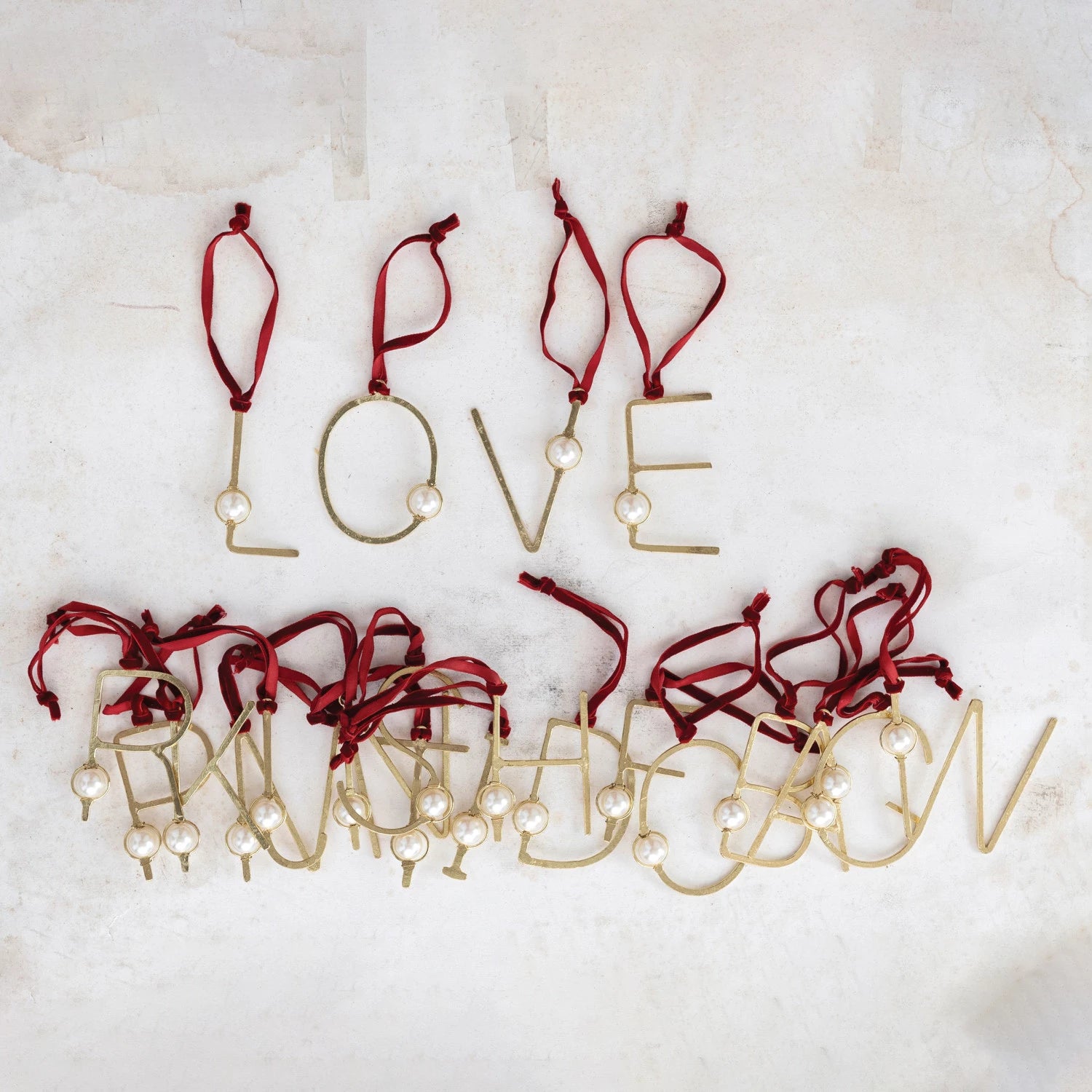 Alphabet ornament