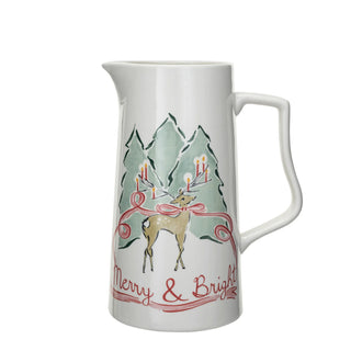 Reindeer Pitcher