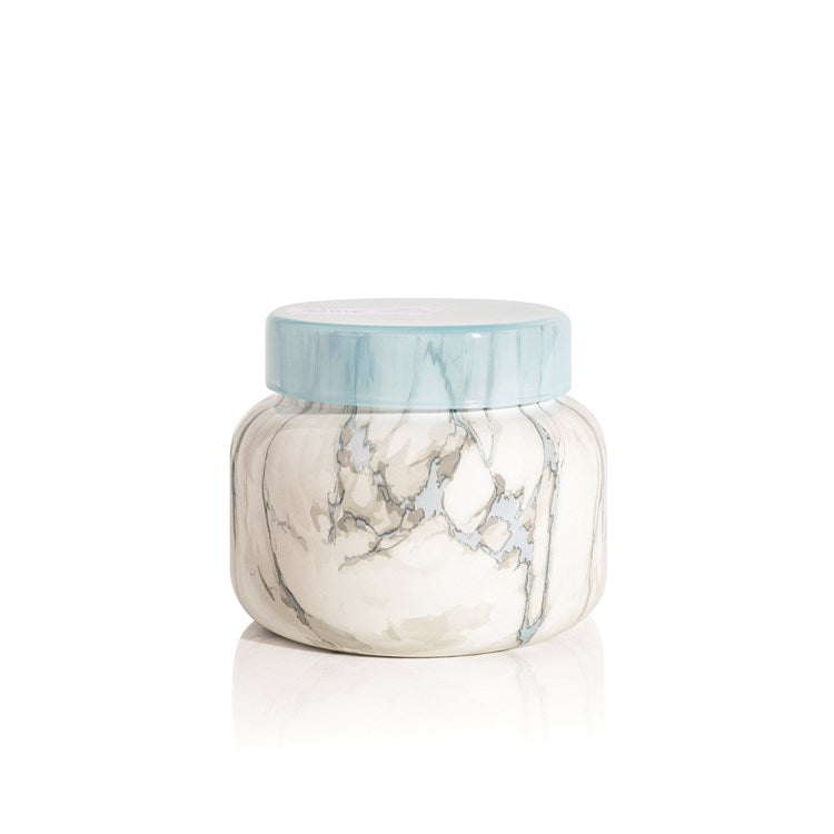 BLUE JEAN MODERN MARBLE SIGNATURE JARS, 19 OZ